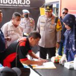 Polresta Sidoarjo Tes Urine Kru Bus, Pastikan Keamanan Mudik Lebaran 2023