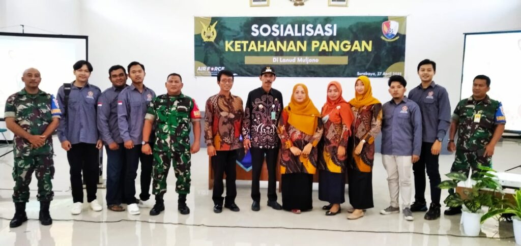 Babinsa Sedati Agung Hadiri Sosialisasi Ketahanan Pangan 