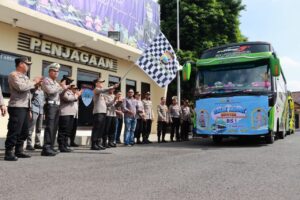 Polresta Mojokerto Siapkan 2 Bus Buat Arus Balik Gratis