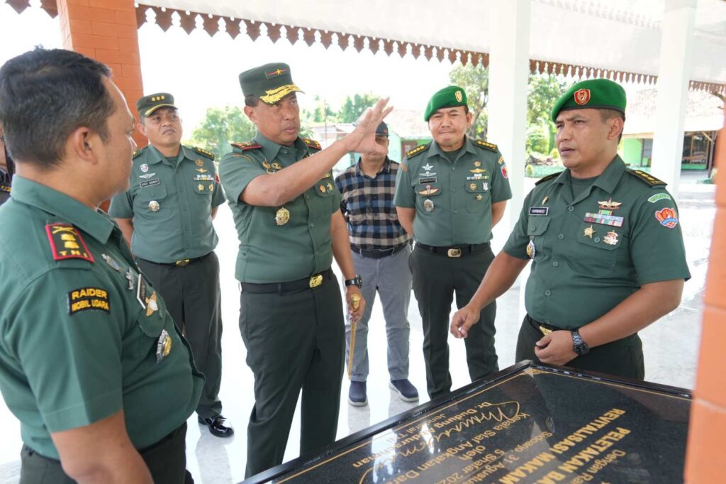 Danrem 084/BJ Tinjau Kesiapan Sasaran Kunjungan KASAD di Sidoarjo 