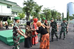 Danrem 084/BJ Gelar Halal Bihalal, Sosok Dekat Dengan Anggota