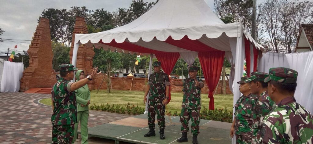 Danrem 084/BJ Cek Revitalisasi Sasaran Jelang Kunjungan KASAD di Sidoarjo
