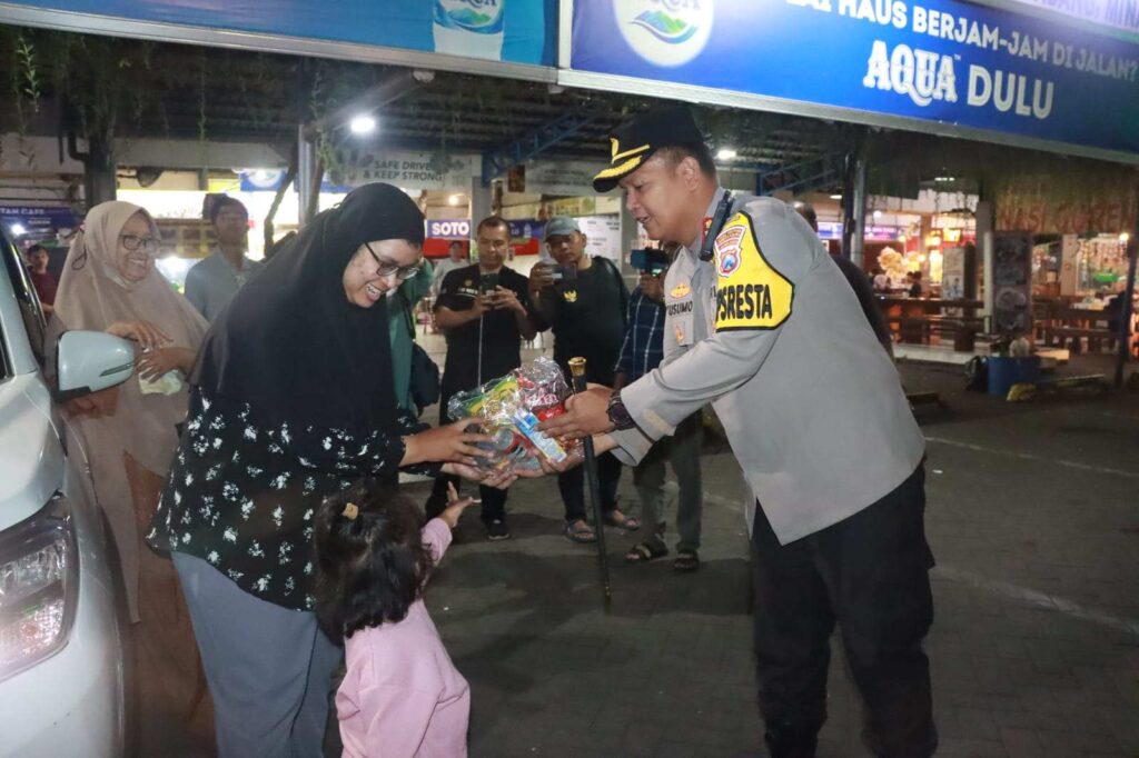 Kapolresta Sidoarjo Turun Langsung Cek Puncak Arus Balik