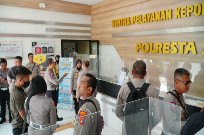 Kapolresta Sidoarjo Tekankan Petugas MMPP Memberi Pelayanan Terbaik Bagi Masyarakat 