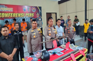 Satreskrim Polresta Sidoarjo Amankan Oknum Pesilat Kera Sakti Pembuat Onar