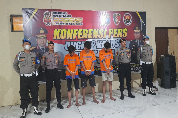 Satreskrim Polresta Sidoarjo Amankan Oknum Pesilat Kera Sakti Pembuat Onar