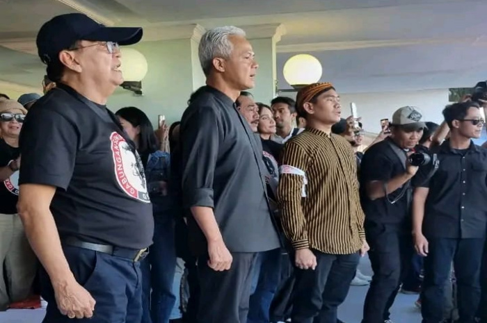 Ganjar Pranowo Orasi Kebangsaan di Sidoarjo Bersama Ribuan Pendukungnya