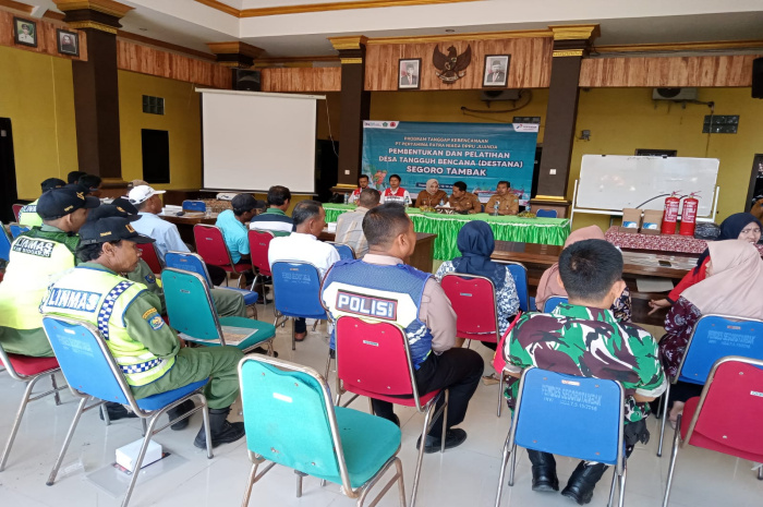 Babinsa Koramil 0816/18 Sedati Hadiri Pembentukan Destana