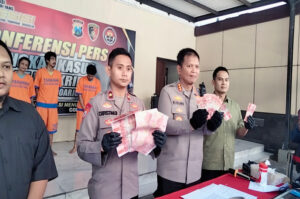 Warga Pandaan Terlibat Jaringan Pengedar Uang Palsu Dicokok Polisi
