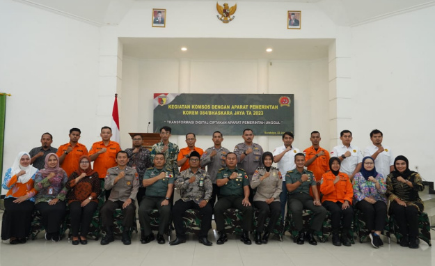 Korem 084/BJ Gelar Komsos Bertemakan Transformasi Digital Ciptakan Pemerintah Unggul