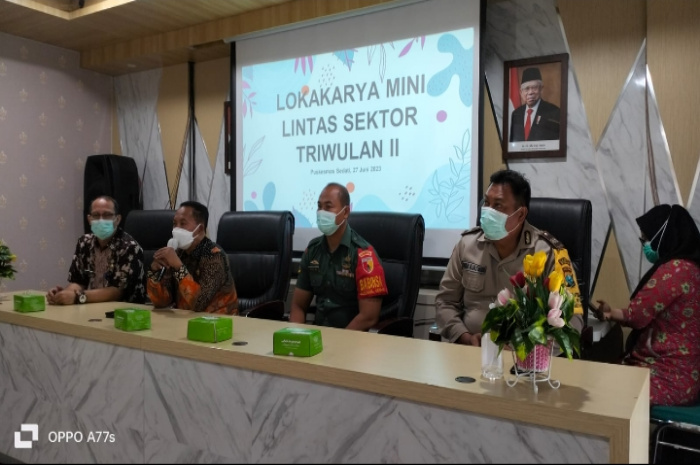 Koramil Sedati Galang Kerjasama Lintas Sektoral Tingkatan Pelayanan Kesehatan Masyarakat