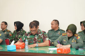 Danrem 084/BJ Terima Paparan Kesiapan Pelaksanaan TMMD ke 117 tahun 2023