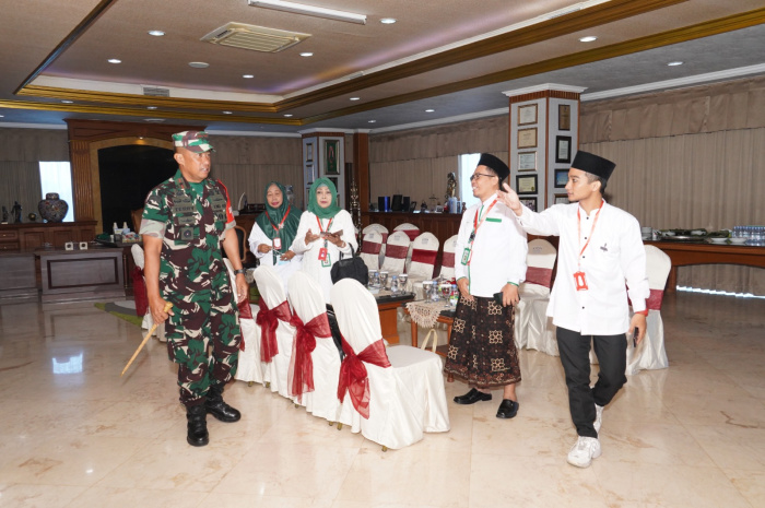 Danrem 084/BJ Pimpin Pengamanan VVIP Kunjungan Wapres RI