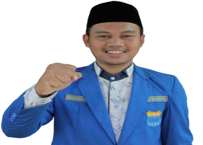 Ketua Umum Pengurus Cabang Pergerakan Mahasiswa Islam Indonesia (PC PMII) Blitar, M Mukhtarun Niam dukung larangan Battle Sound.