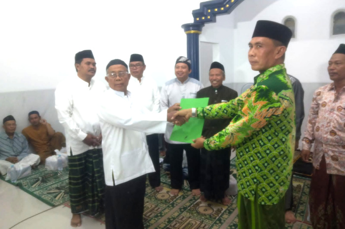 Kades Buncitan Serah Terima Musholla Wakaf Al Muhajirin