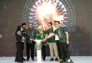 Khofifah Indar Parawansa Launching Kick of Maskot Porprov VIII Jatim