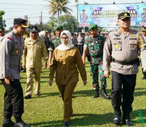 Bupati Blitar Hadiri Apel Gelar Pasukan Operasi Zebra Semeru 2023