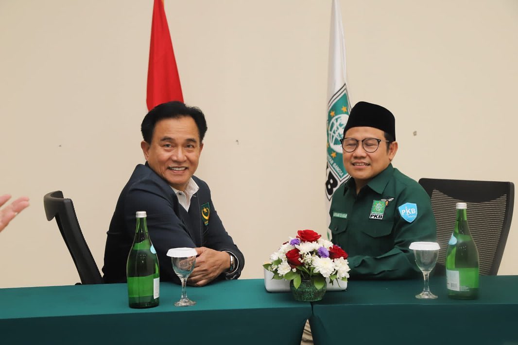 Yusril Ihza Mahendra Ketua Partai Bulan Bintang (PBB), sentik Susilo Bambang Yudhoyono (SBY) usai PKB masuk ke Koalisi Perubahan Untuk Kemajuan.