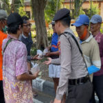 Sat Samapta Polresta Sidoarjo Patroli Sambil Berbagi