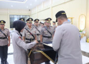 Kapolresta Sidoarjo Pimpin Sertijab 2 Pejabat Utama dan 4 Kapolsek