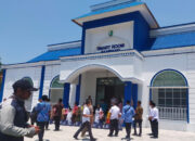 Bangunan gedung Smart Room yang lokasinya di sebelah barat kompleks Pendopo Trunojoyo Bupati Sampang.