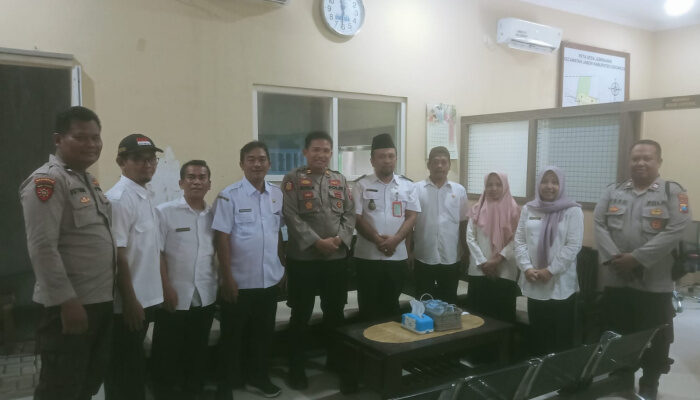 Polsek Jabon Sambang Desa Jaga Kondusifitas Kamtibmas