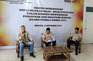 Ciptakan Kamtibmas Jelang Pemilu 2024, DPD HIMNI Sumut Gelar Diskusi Kebangsaan