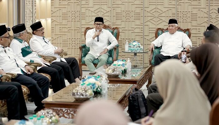 Dapat Dukungan dari Din Syamsuddin, Cak Imin: menambah semangat dan barisan kita