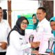 Bupati Blitar Rini Syarifah menghadiri kegiatan pembinaan Kelompok Kerja Kampung KB dan Apresiasi Pemenang Lomba Dapur Sehat Atasi Stunting