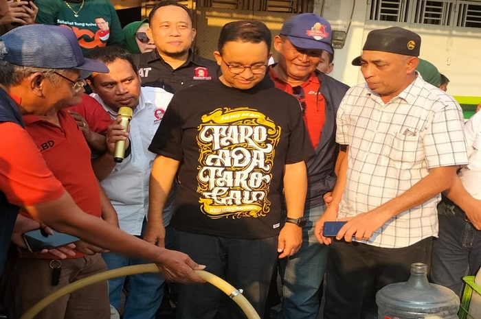 Hadir di Makassar, Anies Baswedan: Harus Ada Solusi Jangka Panjang Terkait Air