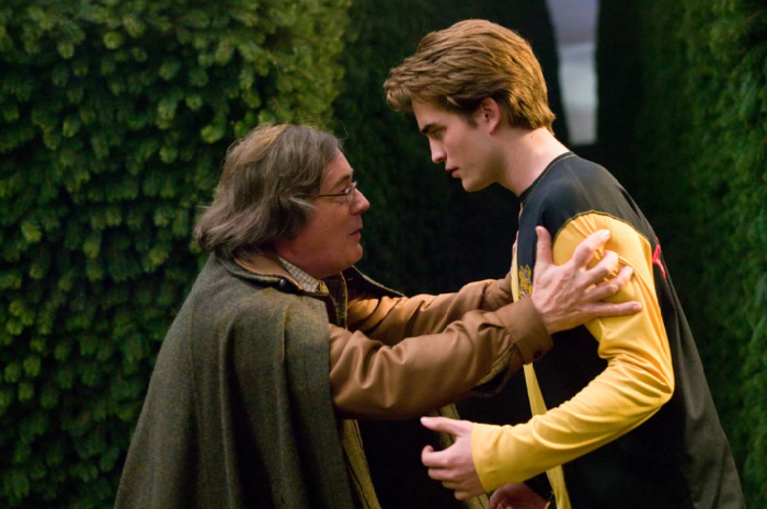Meskipun sedikit sombong dalam bukunya, Amos Diggory adalah seorang ayah yang bangga dan selalu ingin membanggakan putranya, Cedric.