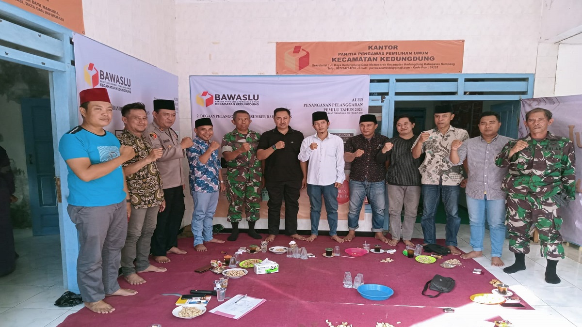 Panwascam Kedungdung Sampang, Bangun Sinergitas dengan Forkopimcam