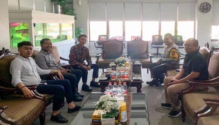 Sinergi Mahasiswa dan Polisi, DPD GMNI Jatim Berkunjung ke Polresta Sidoarjo