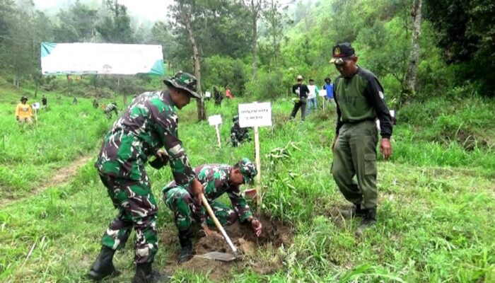 Kepala Balai Taman Nasional Gunung Merbabu Apresiasi Aksi Kodim 0724 Boyolali