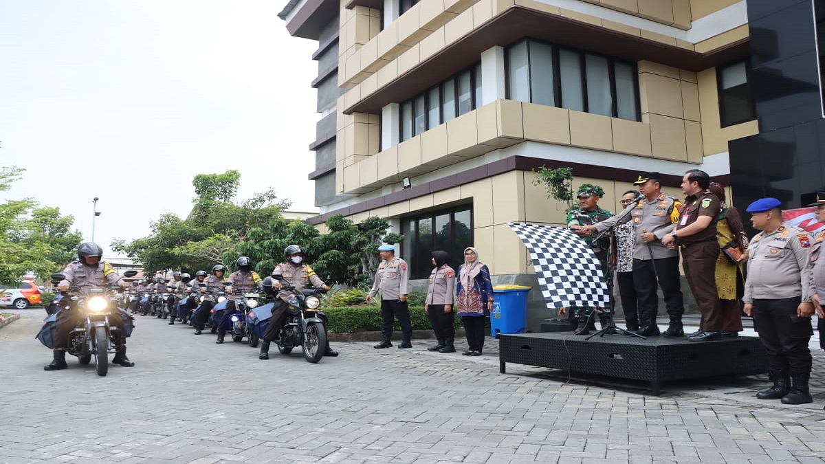 Baksos di Sidoarjo Untuk Jaga Kondusifitas Kamtibmas Jelang Pemilu 2024