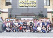 Kapolresta Sidoarjo Gelar Silaturahmi dengan Jurnalis Hadapi Nataru dan Pemilu 2024
