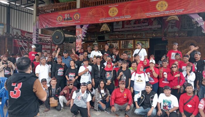 Sebanyak 32 Provinsi Pelaku Seni Kumpul di Boyolali Dukung Ganjar Mahmud