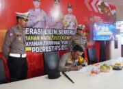 Kapolresta Sidoarjo AKBP Christian Tobing Pantau Situasi Kamtibmas Nataru
