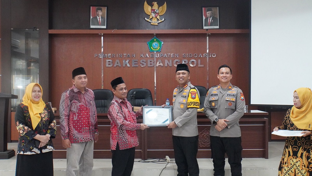 Kapolresta Sidoarjo dan FKUB Sinergi Tingkatkan Kerukunan Umat
