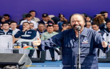 Surya Paloh dan JK Turun Gunung, Beri Dukungan Anies Baswedan di Kampanye Akbar Bandung