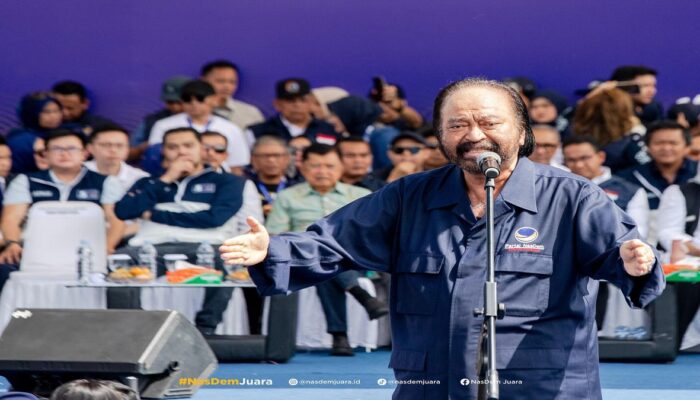Surya Paloh dan JK Turun Gunung, Beri Dukungan Anies Baswedan di Kampanye Akbar Bandung