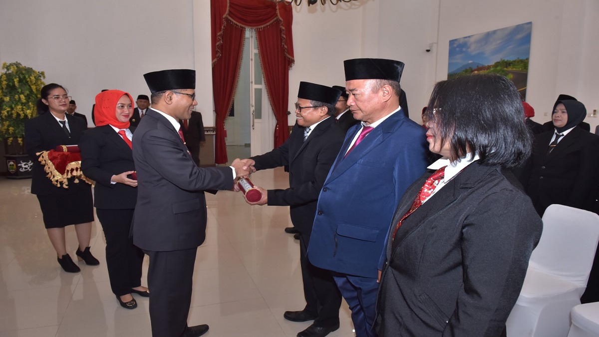 Bupati Boyolali Lantik Dua Kadis Diawal Tahun 2024