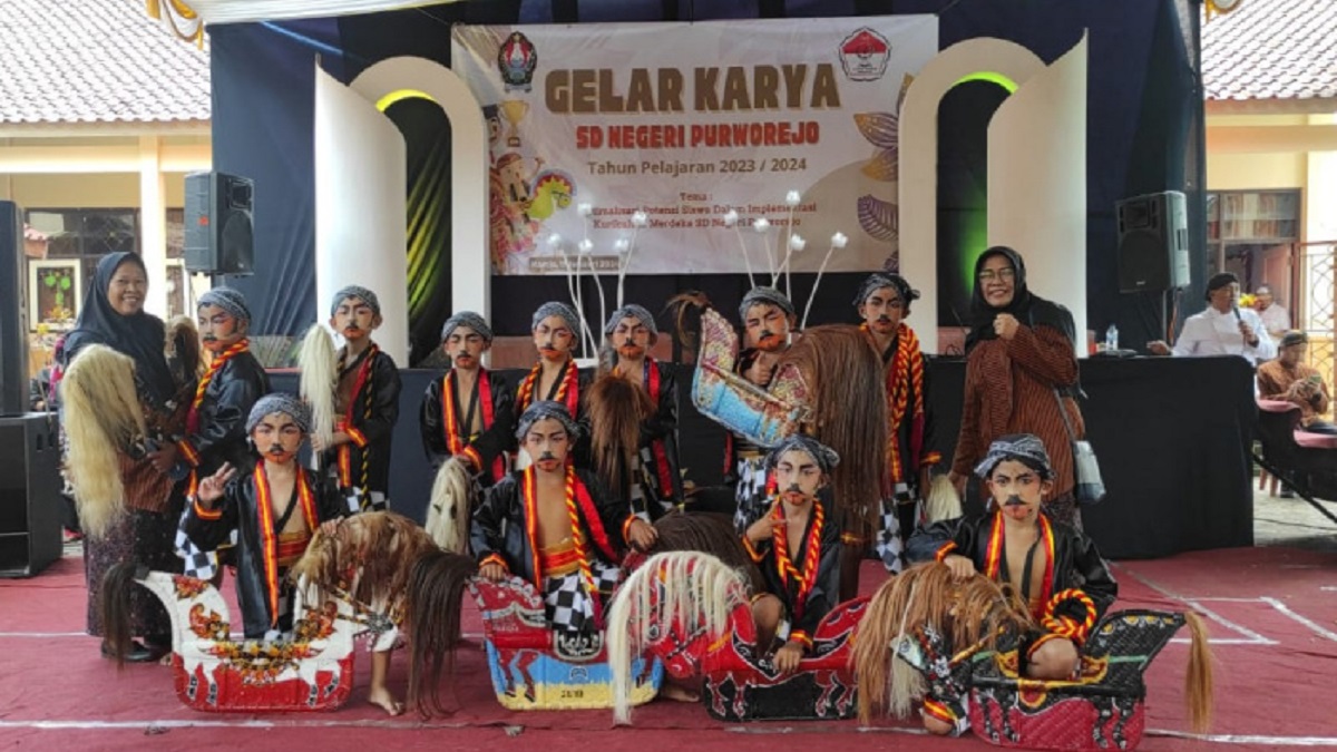 Rayakan Kreativitas Siswa, SDN Purworejo Temanggung Gelar Karya Seni dan Budaya