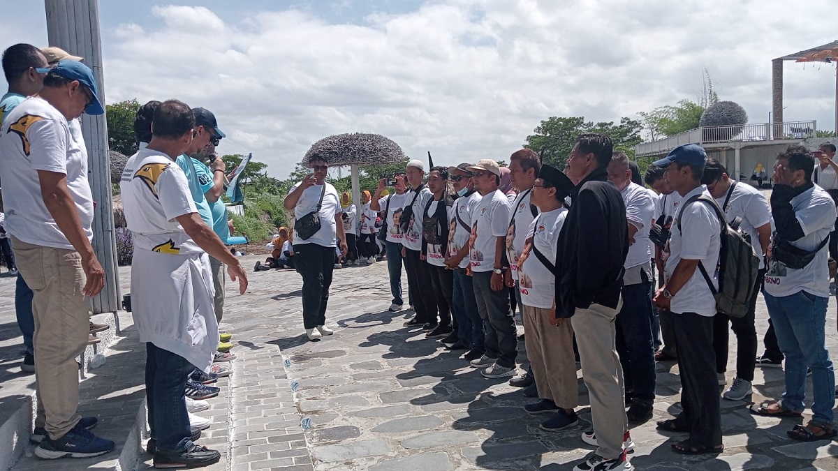 Sabtu Biru Ceria: Relawan Prabowo-Gibran Gelar Sosialisasi Gunakan Hak Pilih di Klaten