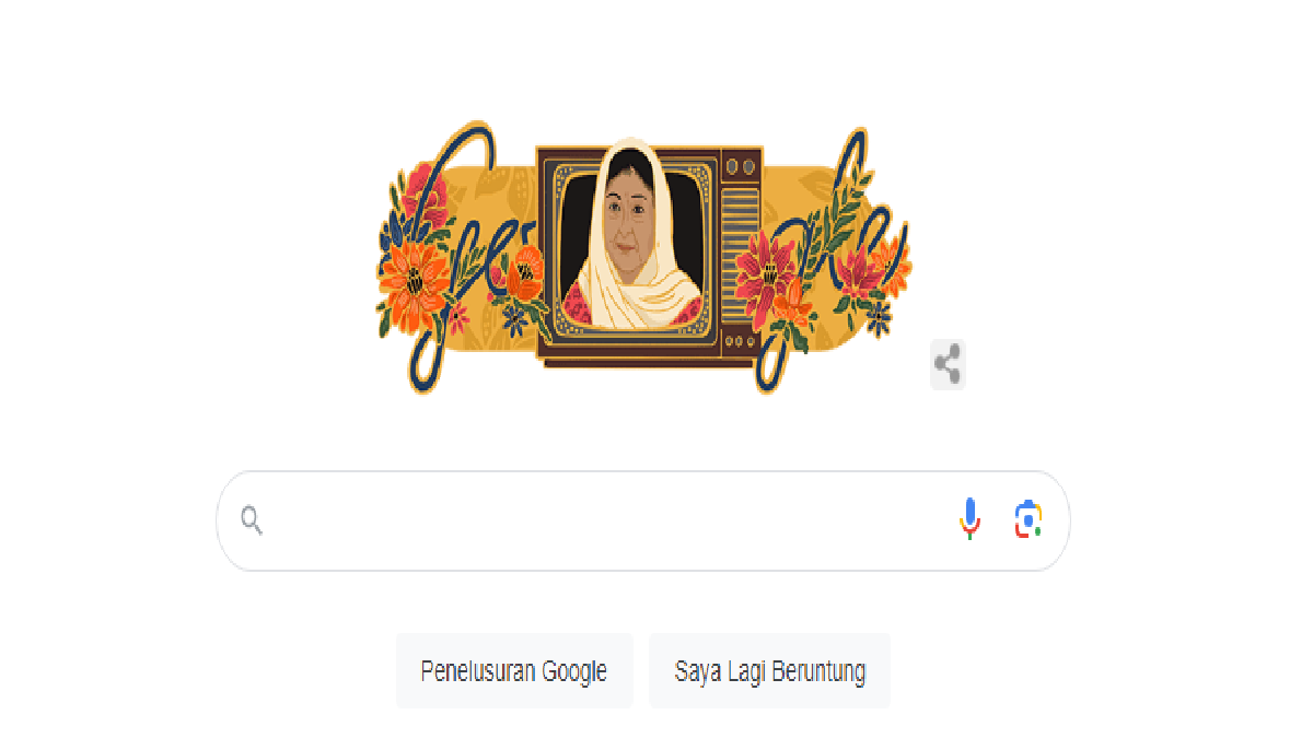 Google Doodle hari ini, Mengenang Aminah Cendrakasih: Legenda Seni Indonesia