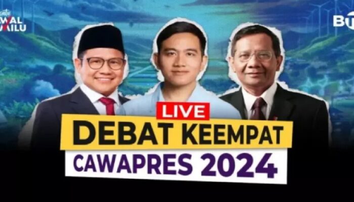 Link Live Debat Ketiga Calon Wakil Presiden