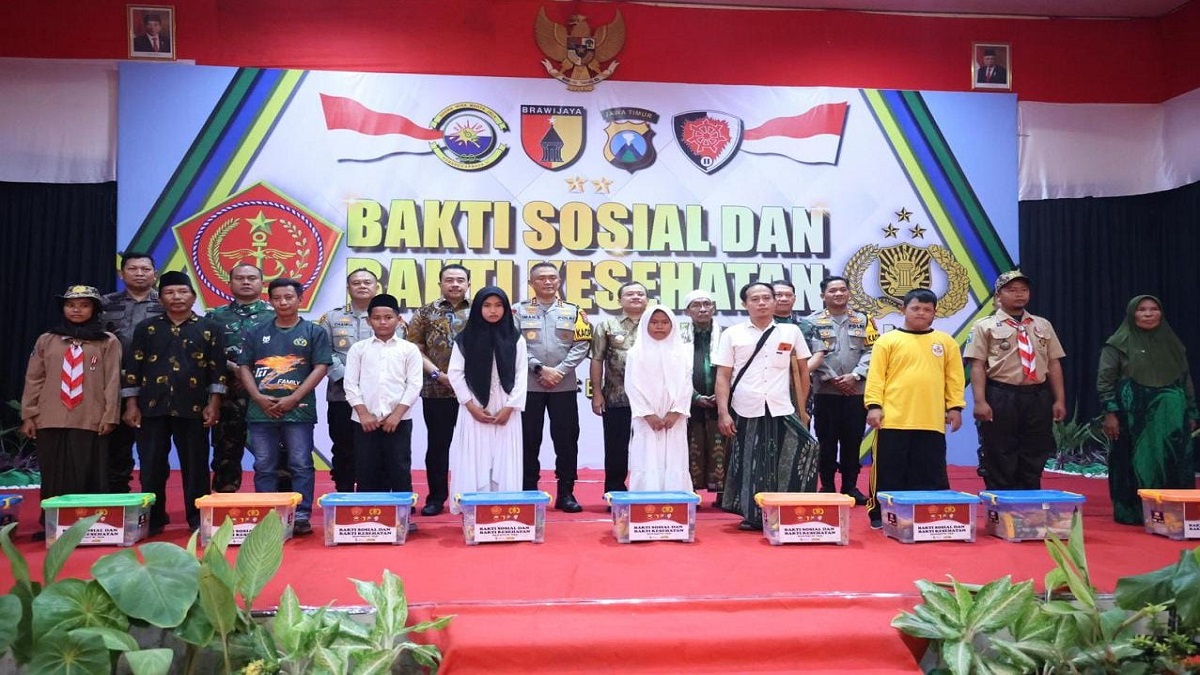 5000 Paket Sembako dari Polda Jatim dan Kodam V Brawijaya Tersalur ke Madura, Sampang Dapat Paling Banyak