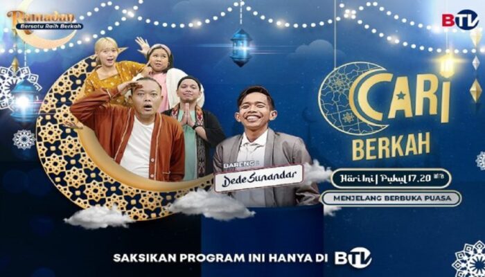 Cari Berkah BTV : Dede Sunandar Belajar ikhlas Setelah Kalah Nyaleg