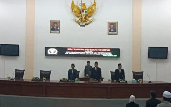 DPRD Sampang Gelar Paripurna LKPJ Bupati dan Pembentukan Pansus Tahun 2023