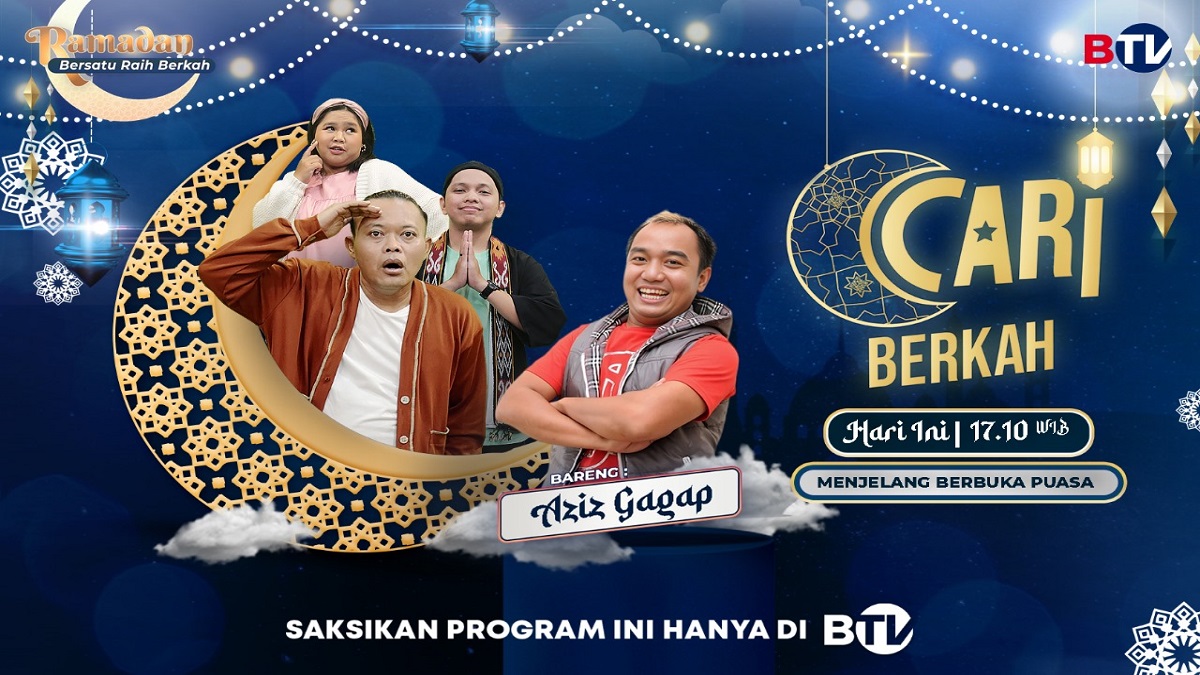 Cari Berkah BTV : Azis Gagap Jadi Satpam di Rumah Sule